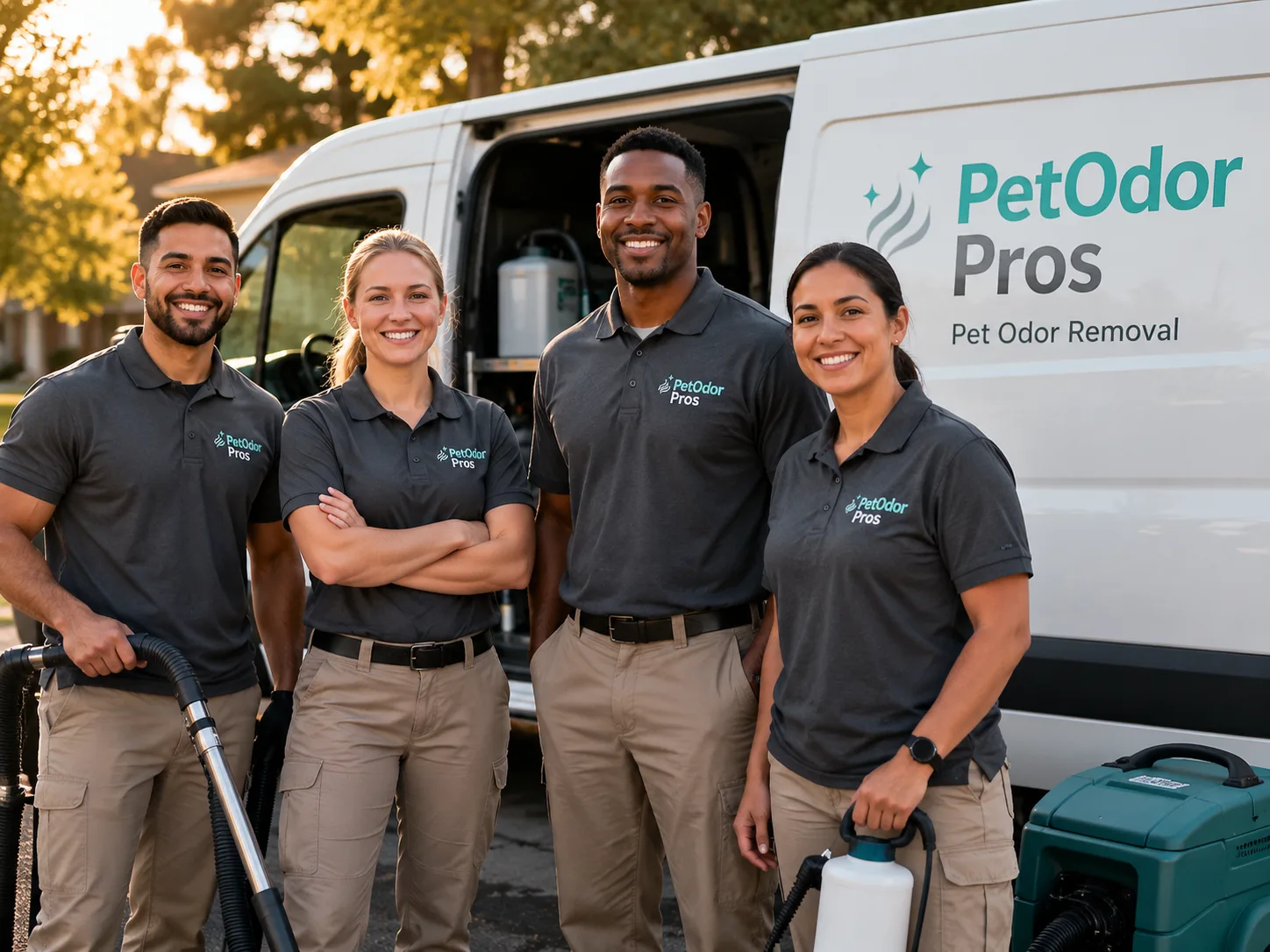 Pet Odor Removal team serving Larkspur, CA